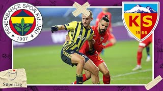 Fenerbahce vs Kayserispor  | SÜPER LIG HIGHLIGHTS | 1/25/2021 | beIN SPORTS USA