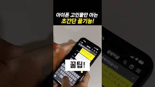 이거 알면 아이폰 고수👍 아이폰 최신 기능 꿀팁🐝