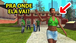 O que acontece se SEGUIR A IRMÃ DO CJ na primeira missão do GTA SA? (mods)