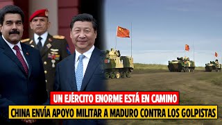 ¡Un Ejército Enorme Está en Camino! ¡China Envía Apoyo Militar a Maduro Contra los Golpistas!