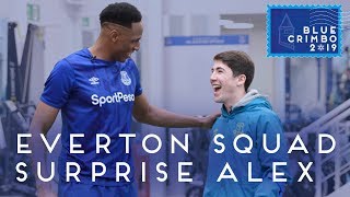 ALEX'S INCREDIBLE DAY WITH EVERTON STARS! | FESTIVE SURPRISE FOR INJURED TEENAGER