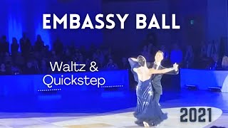 Victor Fung \u0026 Anastasia Muravyeva | Retiring Performance | Embassy Ball 2021 - Waltz \u0026 Quickstep