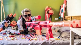 LTT Game Nerf War : Couple SEAL X Warriors Nerf Guns Fight Crime Hunting Mission Mr Zero Crazy