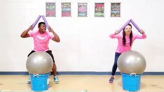 Cardio Drumming: Baby Shark            Coach J. Hayes \u0026 C. Hayes