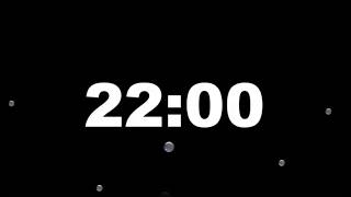 22 Minute Timer with Alarm | Full Screen Minimalist Countdown (HD) – ClockUnit