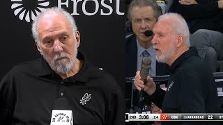 Gregg Popovich explains why he told the crowd to stop booing Kawhi Leonard