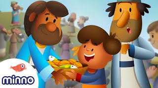 The Story of Jesus Feeding 5,000 - Jesus' MOST AMAZING Miracles, Pt. 2 | Bible Stories for Kids