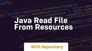 java read file from resources