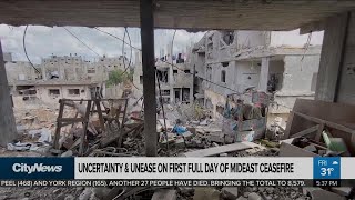 Uncertainity and unease on 1st full day of Mideast ceasefire