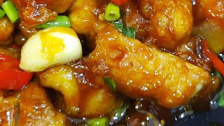 Saucy Mongolian Garlicky Chicken