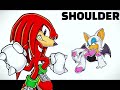 SHOULDER BOULDERS ANIMATION MEME || Knuckles & Rouge