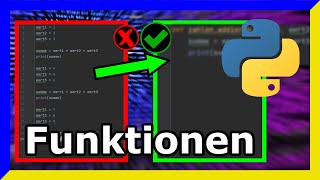 Python Funktionen | Python Tutorial deutsch