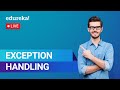 Exception Handling In Python | Exceptions In Python | Python Training | Edureka | Python Live - 4