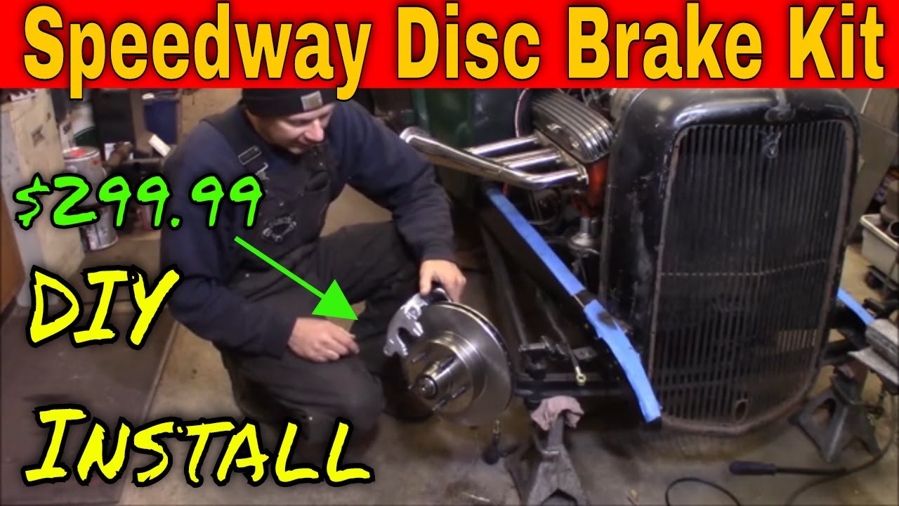 How To Install Speedway Motors Disc Brake Kit On 1937-1948 Ford ...