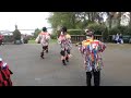 helier morris men dance at candie gardens guernsey liberation day 2016