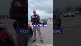 Michigan Cop Demands ID After Tint Stop #police #cops