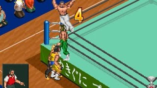 【GBA】ファイプロ ハヤブサ \u0026 新崎人生 vs 金村キンタロー \u0026 ミスター雁之助 / Fire Pro Wrestling 2