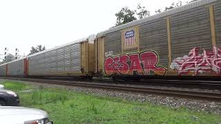 #15357 CSX M217-01 Empty Autorack train