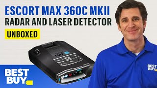 Escort Max 360c MKII Radar and Laser Detector - Unboxed from Best Buy