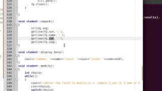 File Structures Lab Program 2