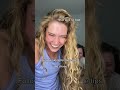 wavy vs curly styling routine wavycurlyhair curlyhair wavyhair hairtutorial