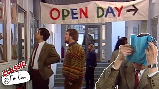 An Open Day, Leaves Bean Open To Trouble | Mr Bean Funny Clips | Classic Mr Bean
