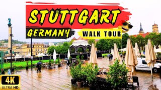 Germany Top City Tour | 4K Walking Tour Germany | Stuttgart Germany 4k