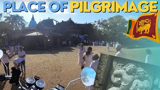 A Journey Through Anuradhapura Sri Lanka | So Relaxing | Meditation Ride | Silent Vlog | Isurumuniya