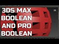 3ds Max Basic Modeling Boolean - Boolean Proboolean 3ds Max - 3ds Max Boolean and Proboolean