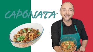 The Best Sicilian Eggplant Caponata is So Easy to Prepare! Italian Masterchef Recipes