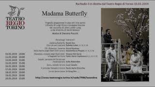 Madama Butterfly Teatro Regio Torino 10.01.2019