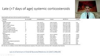 corticosteroids for management of Bronchopulmonary dysplasia