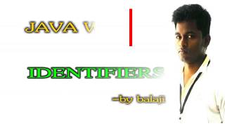 Core Java || Identifiers || Language Fundamentals-1