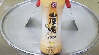 대만에서 비행기타고 건너온 밀크티!! 철판아이스크림 Milk tea Ice cream roll BoriBori 보리보리