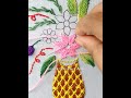 hand embroidery flower bouquet botanical flower design stitching tutorial rose bordado embroidery