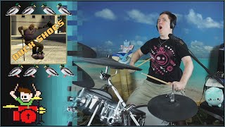 Duck Shoes On Drums!