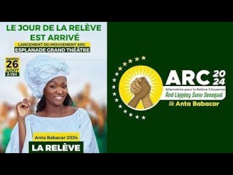 Lancement Officiel Du Mouvement Arc 2024 De Anta Babacar Ngom à L ...