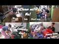 CLEAN WITH ME + DAILY VLOG: CLEANING THE SALA AND CLOSET AREA + LAUNDRY DAY