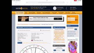 How to get your free Astrology chart on Astro-Seek!
