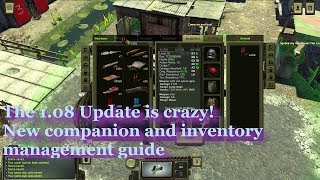 Atom rpg 1.08 New companion management guide for orders and inventory Barter new changes