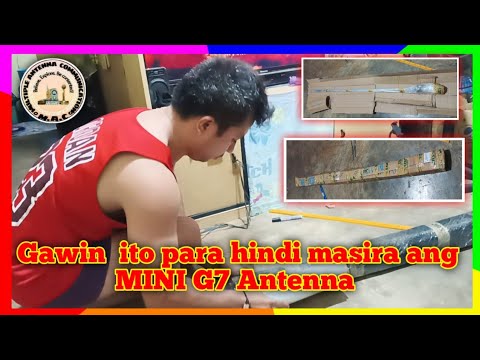 How To Prepare Mini G7 Antenna Youtube