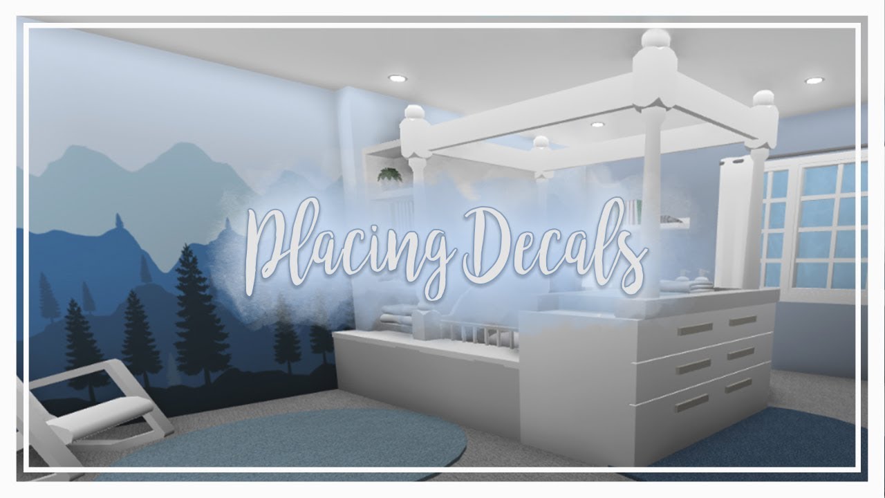 Bloxburg How To Place Wall Decals Youtube Bloxburg How To Place Wall Decals Youtube