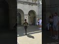 The Crowd Make Way For The Queen's Guard