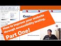 How to improve your website through accessibility testing (Part 1)