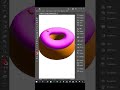 Making 3d doughnut in Adobe Illustrator