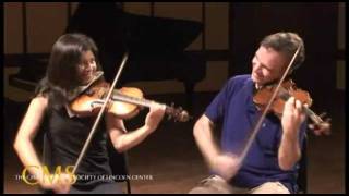 Adele Anthony and Gil Shaham, violins - 2010-2011 CMS Artist Interview