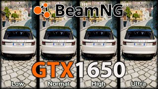 BeamNG Drive Test in GTX 1650 + i5 9400F [1080p Lowest, Low, Normal, High, Ultra Settings] in 2023