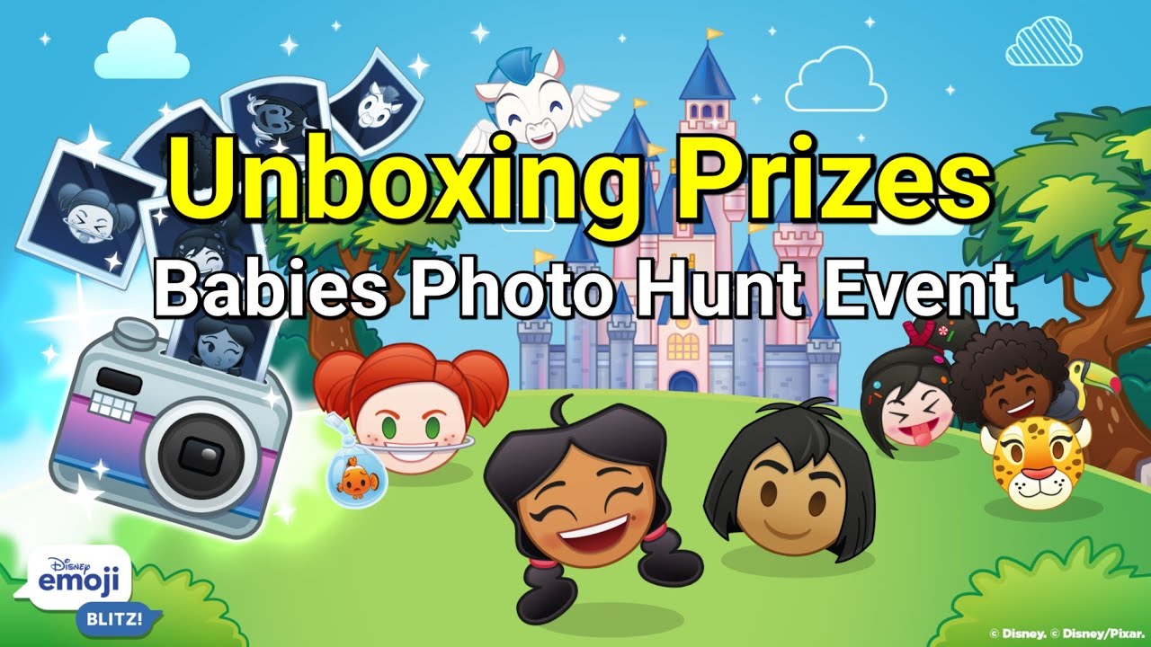 Babies Photo Hunt Event Prizes (06/2023) - Disney Emoji Blitz - YouTube