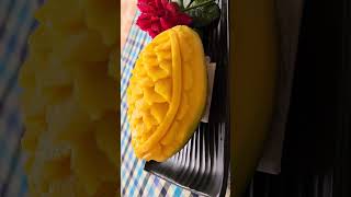 แกะสลักมะม่วง, mango carving #carving