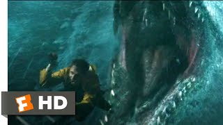 Jurassic World: Fallen Kingdom (2018) - Mosasaurus Attack Scene (1/10) | Jurassic Park Fansite